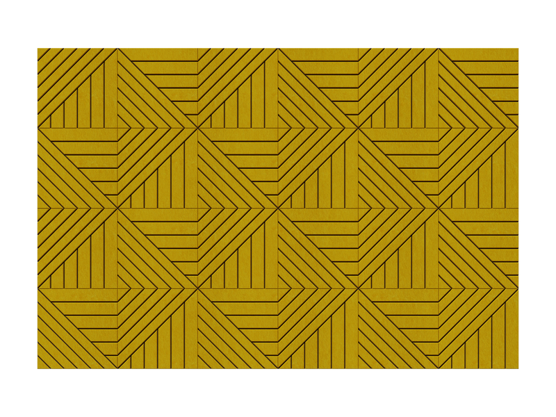 Doublelines Wall — Ocre