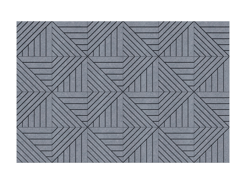 Doublelines Wall — Gris Claro