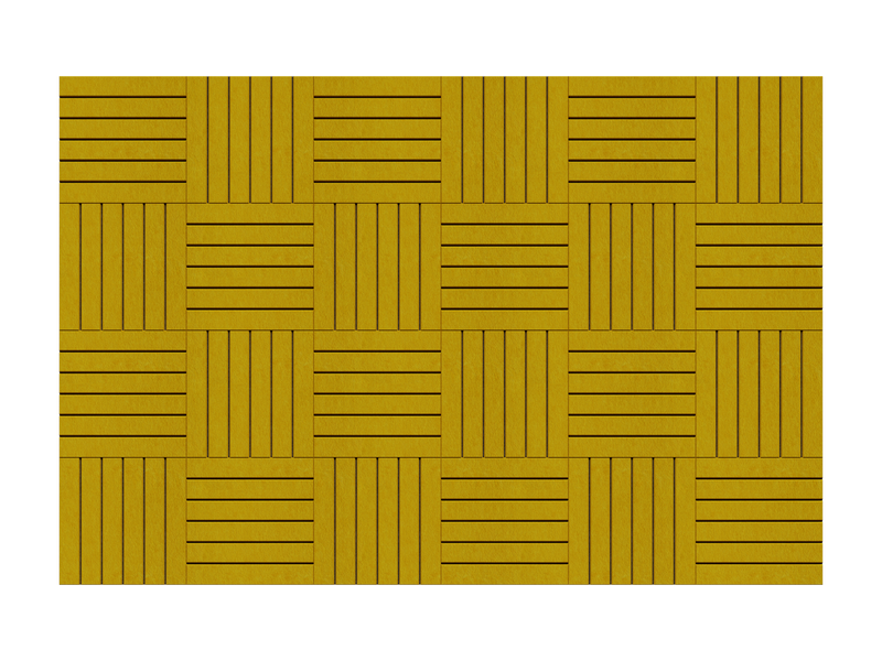 Tileline Wall — Ocre