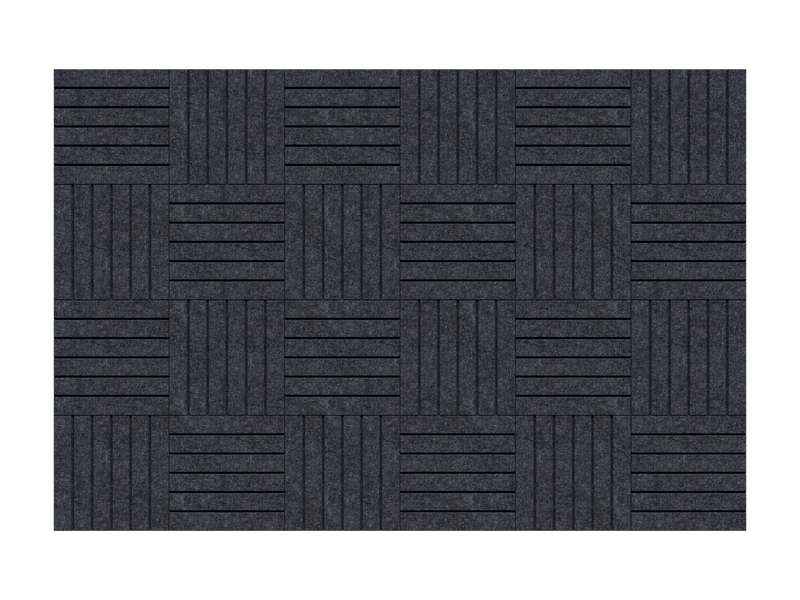Tileline Wall — Carbón