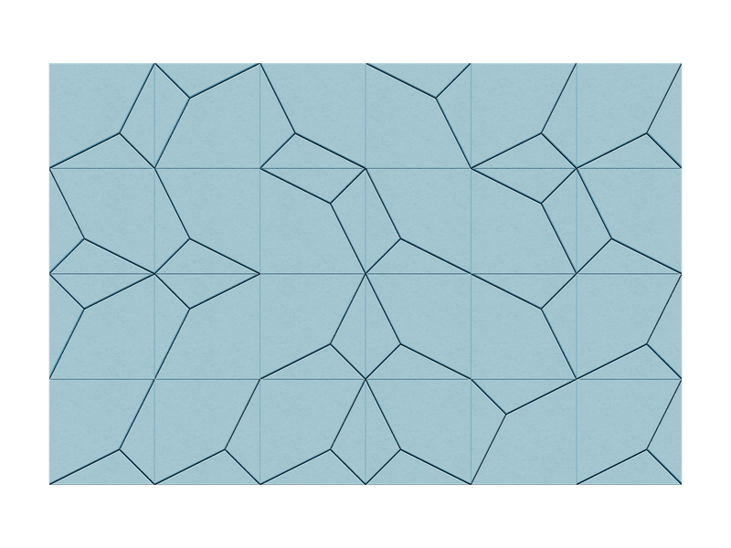 Constellations Wall — Azul Glaciar