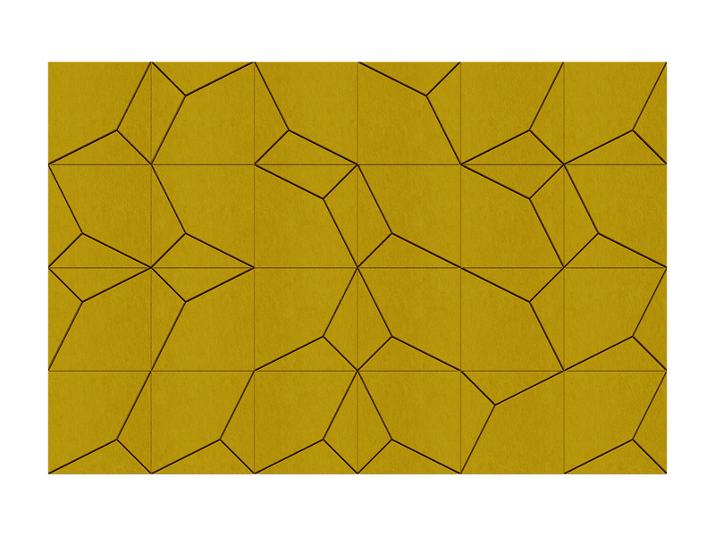 Constellations Wall — Ocre