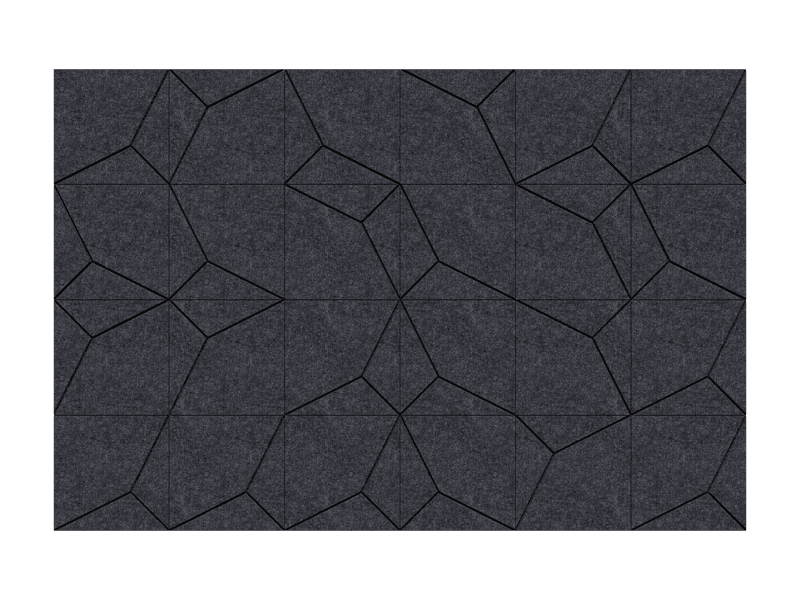 Constellations Wall — Carbón