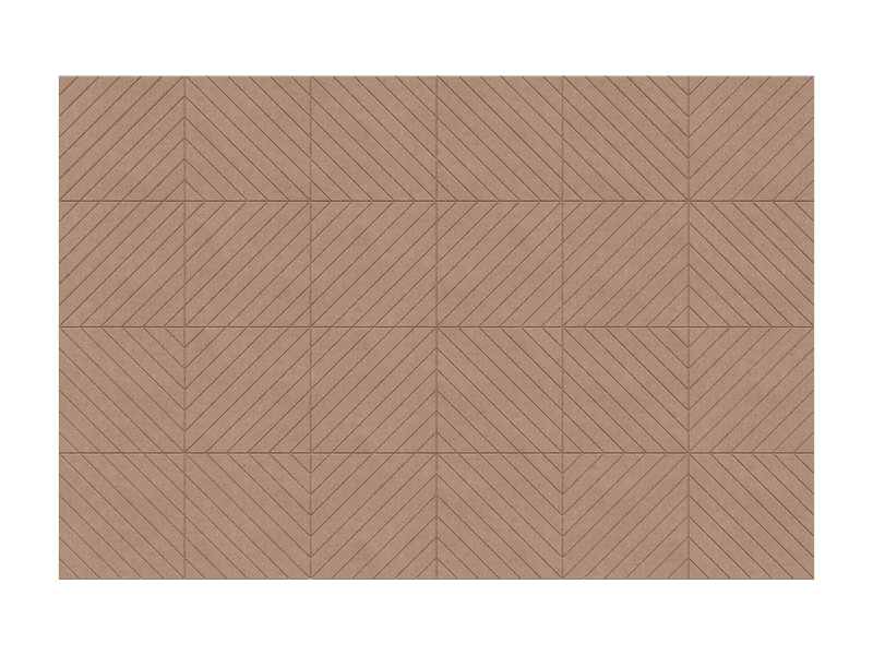 Diagonals Wall — Camello