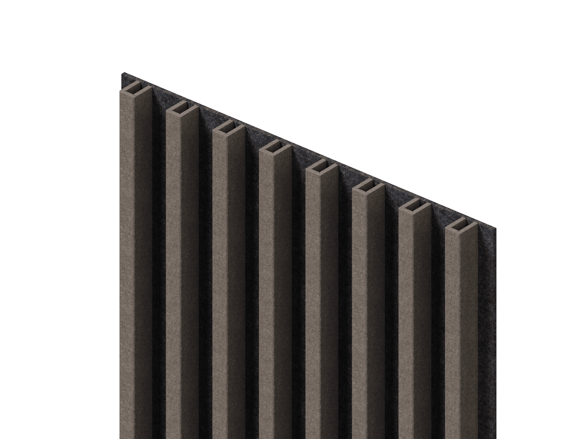 Lambrin Acustico detalle Duo Transparent — Feltform