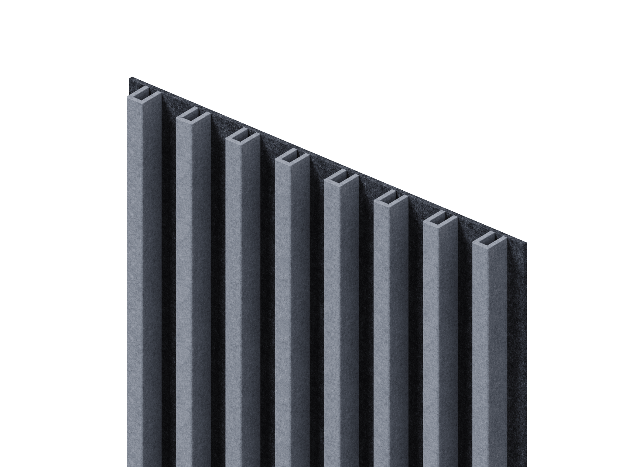 Lambrin Acustico detalle Duo Transparent — Feltform