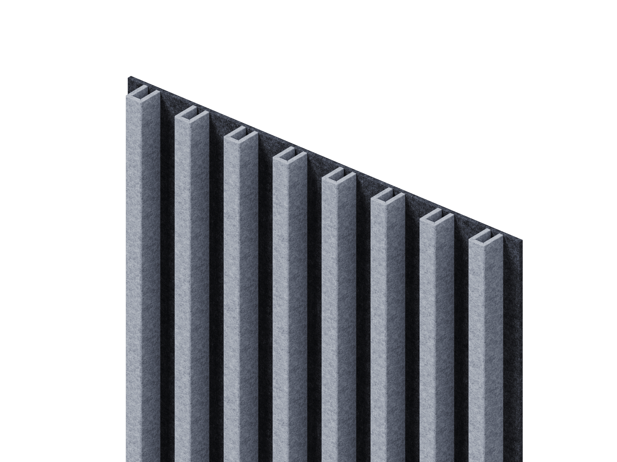 Lambrin Acustico detalle Duo Transparent — Feltform
