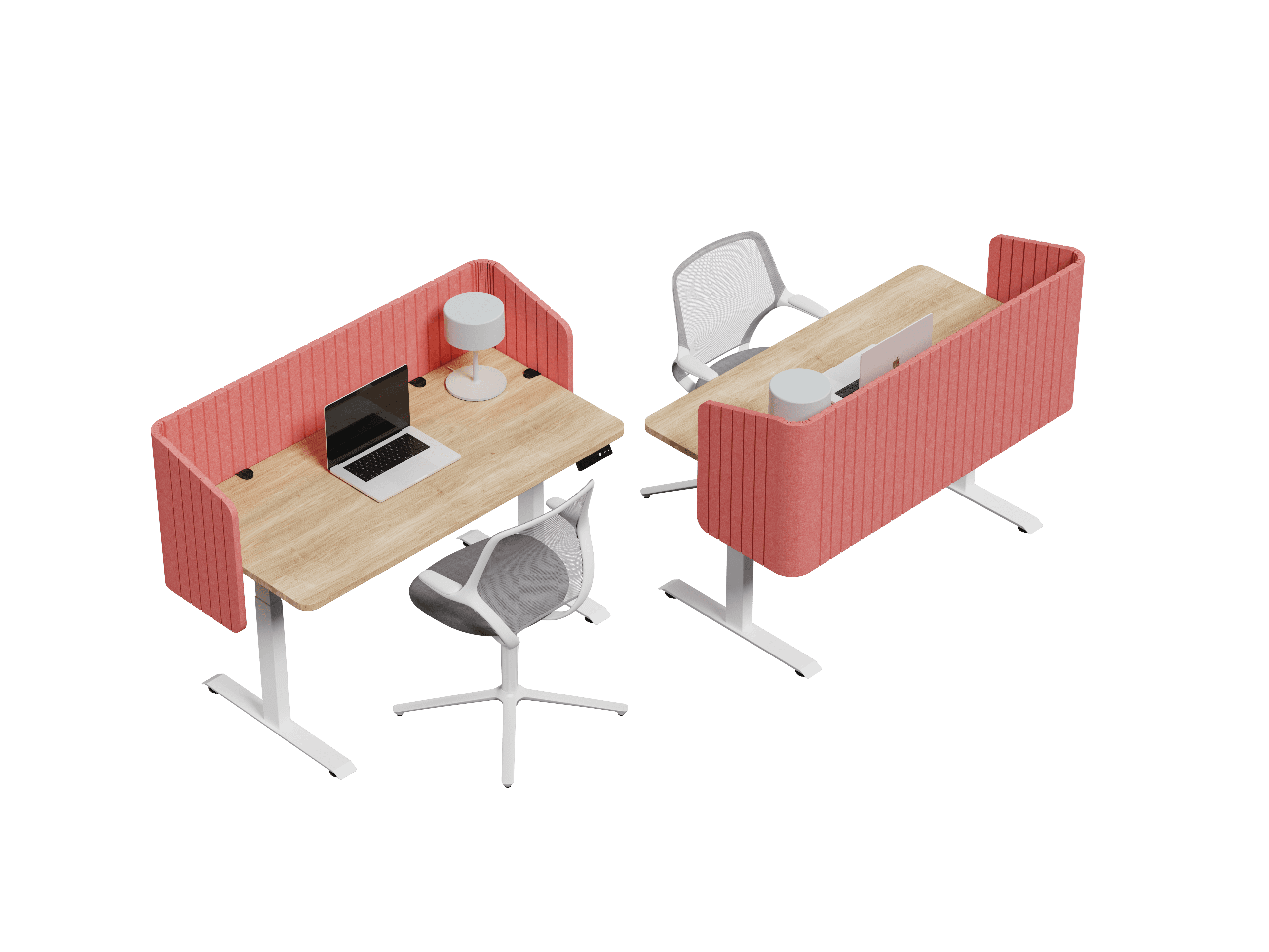 Nido Envolvente vista isométrica — Feltform