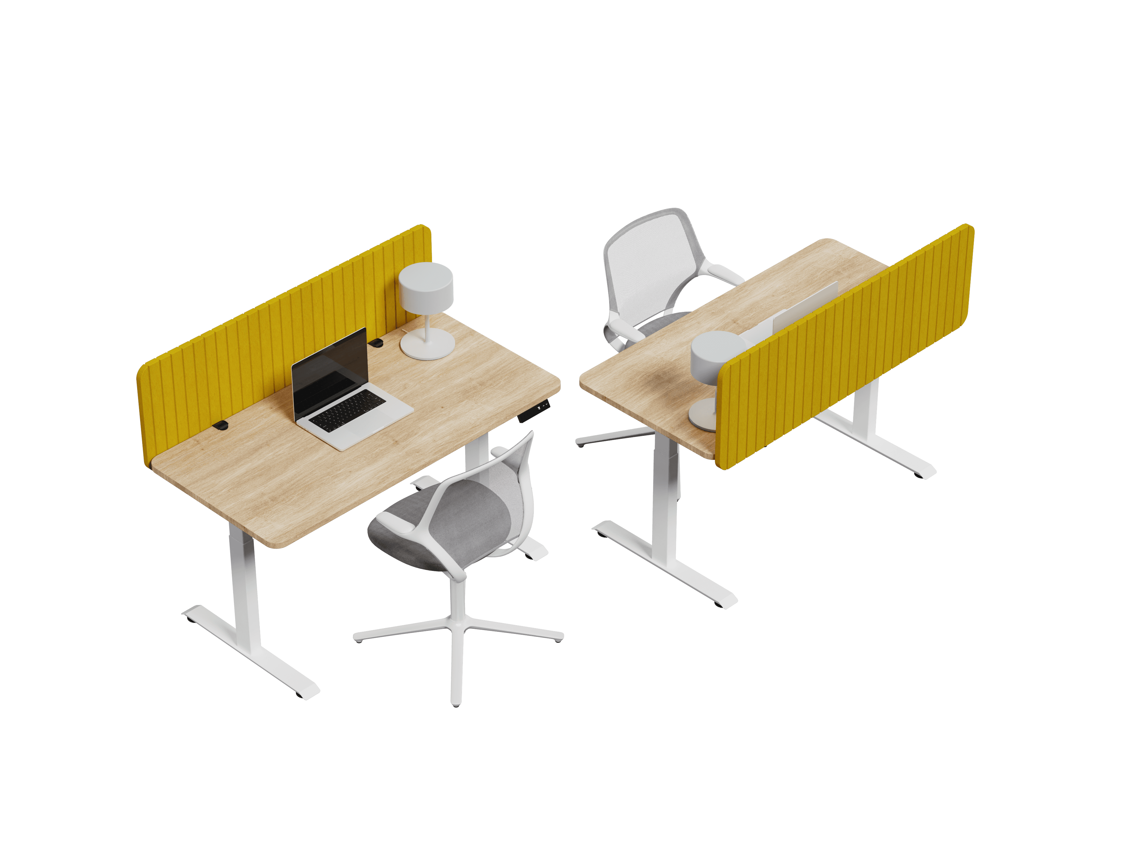 Nido Linde vista isométrica — Feltform
