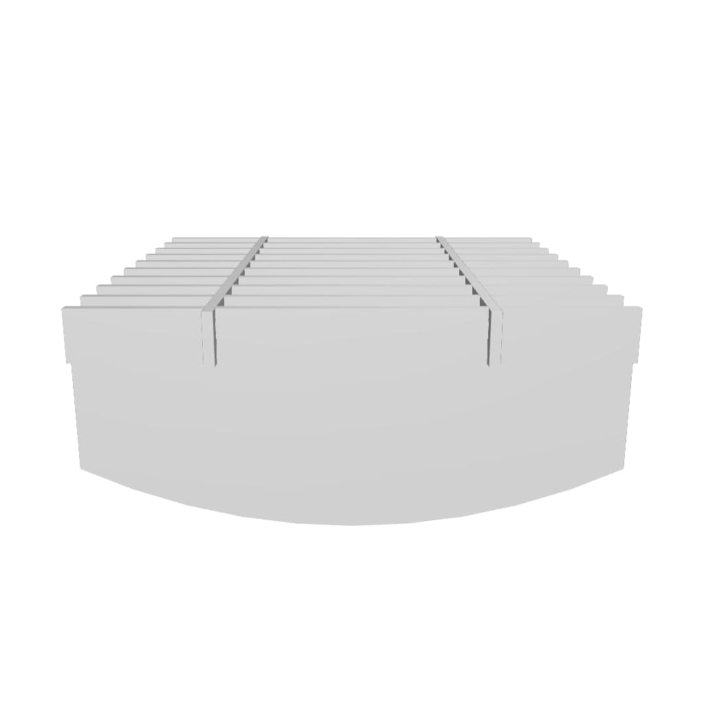 Astra Grid — módulo acústico 61×61 (modelo 3D)