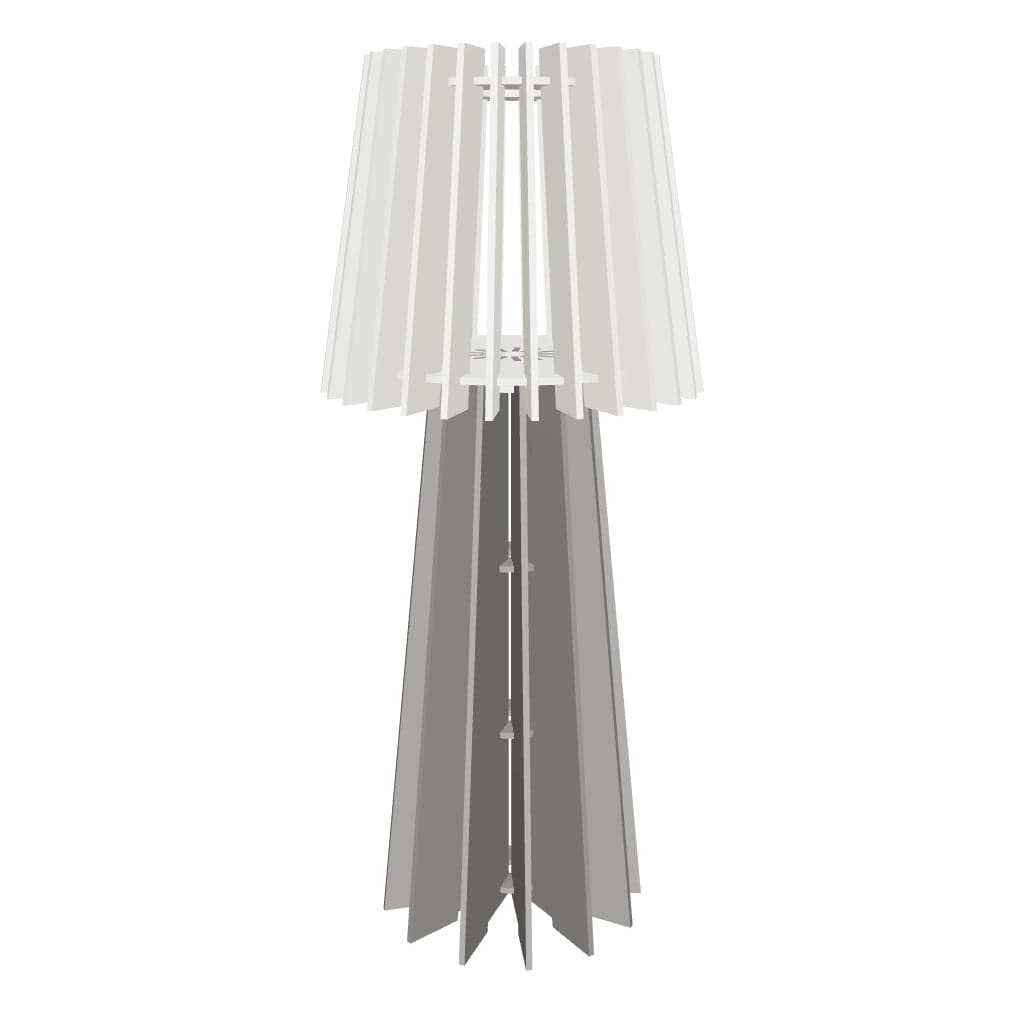 Totem luminaria dos colores modelo 3D — Feltform