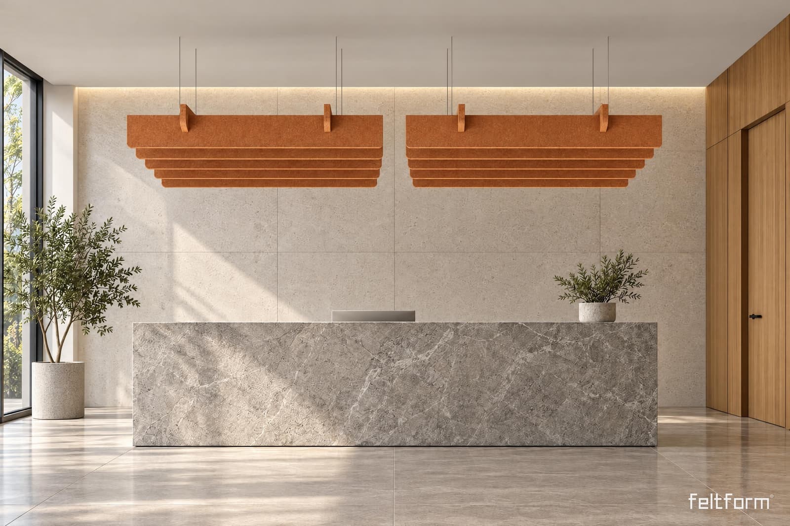 Astra Modular de frente, render ambientado desde el configurador