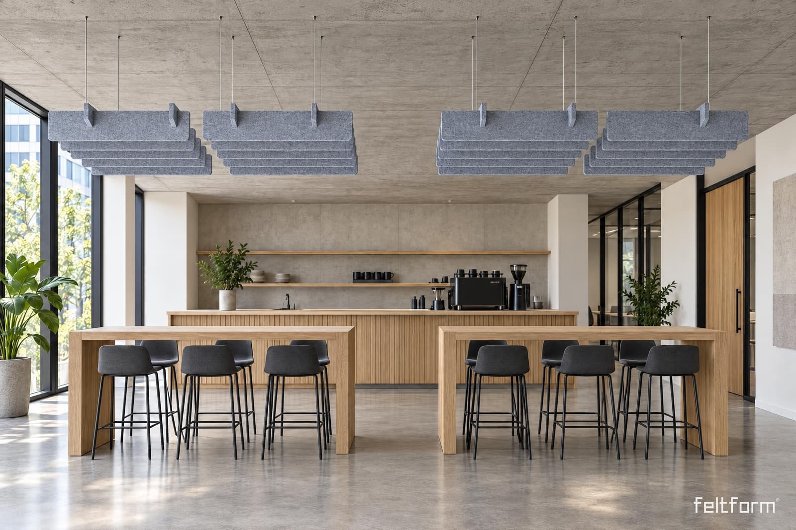 Astra Modular de frente, render ambientado desde el configurador
