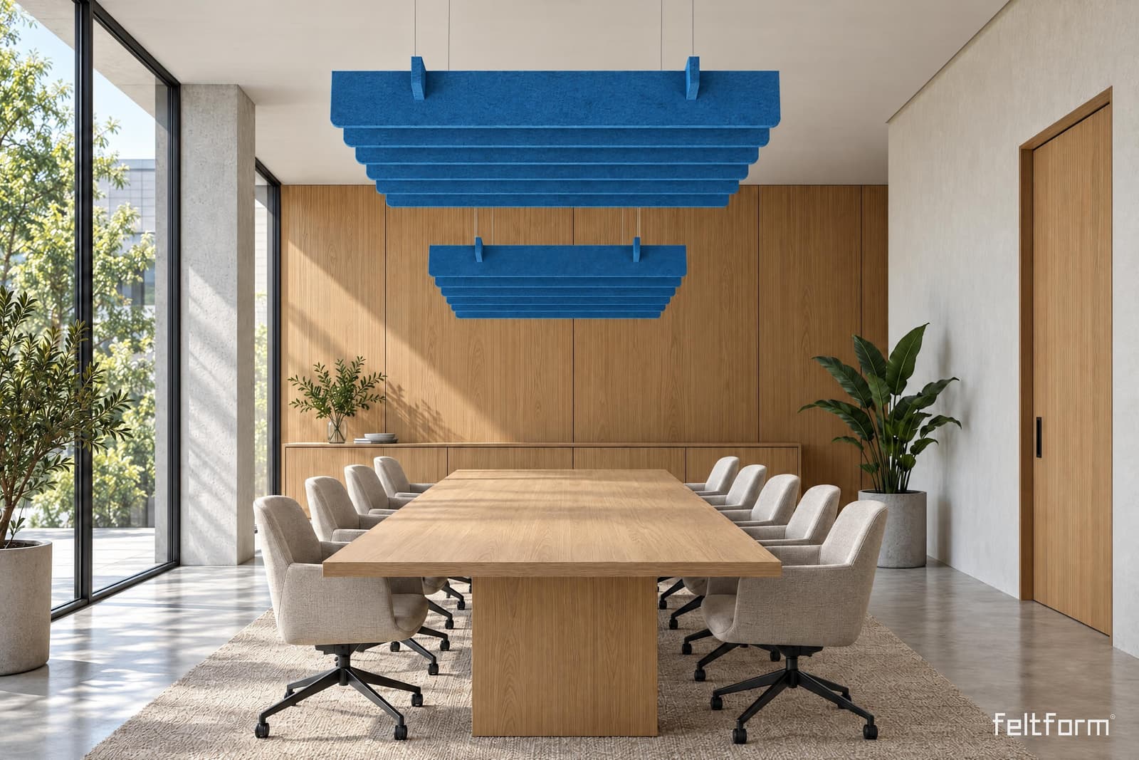 Astra Modular de frente, render ambientado desde el configurador