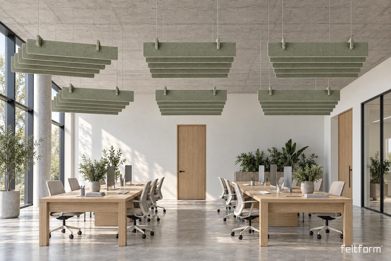 Astra Modular de frente, render ambientado desde el configurador