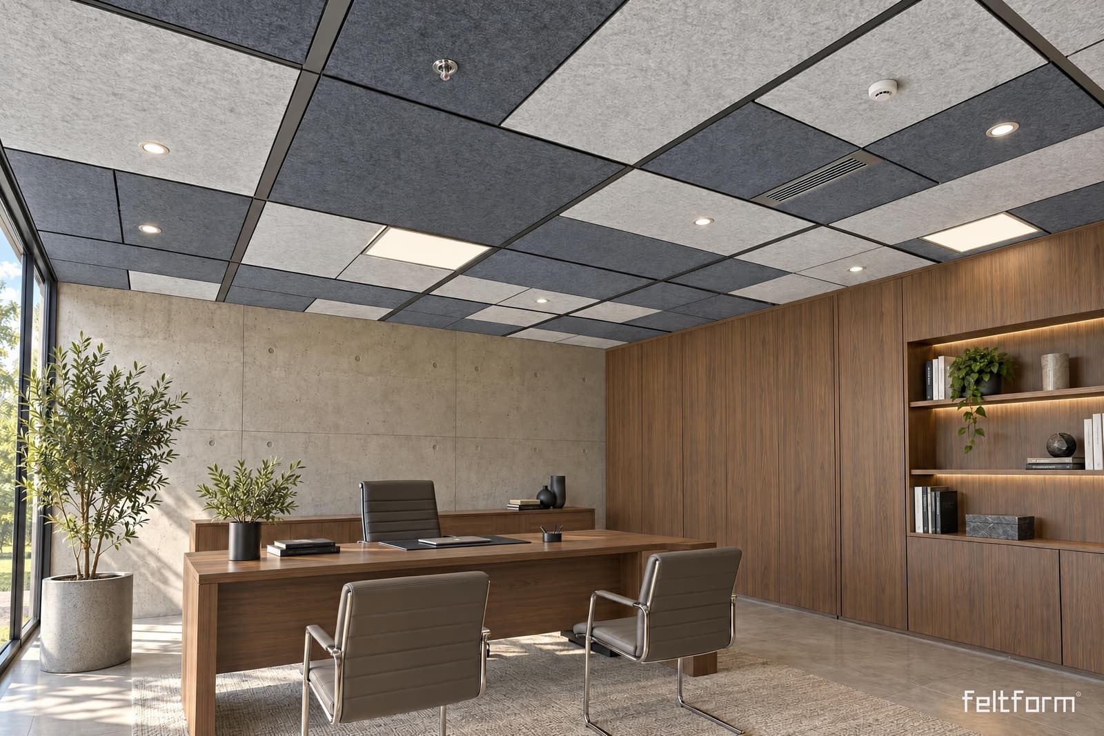 Cluster de frente, render ambientado desde el configurador