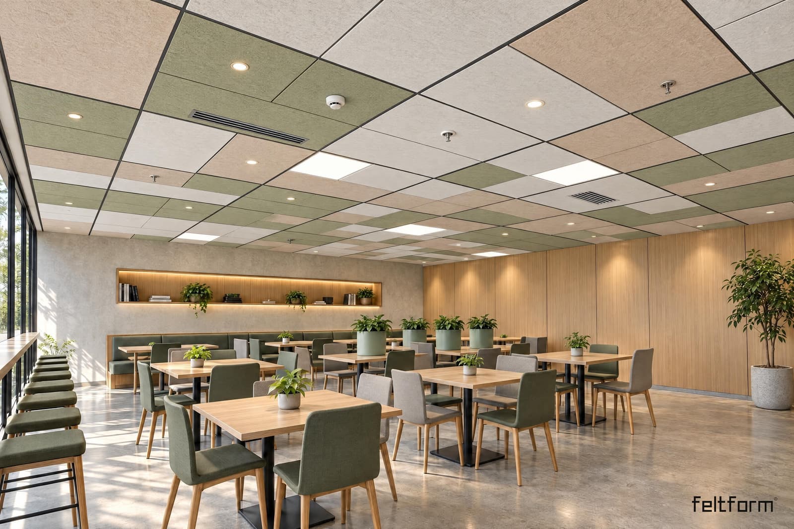 Cluster de frente, render ambientado desde el configurador