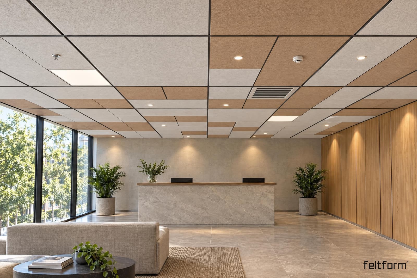 Cluster de frente, render ambientado desde el configurador