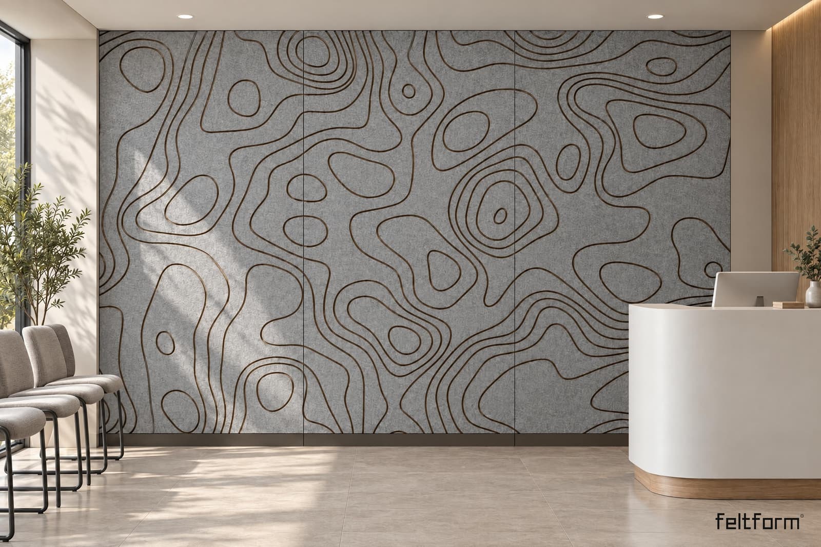 Contour de frente, render ambientado desde el configurador