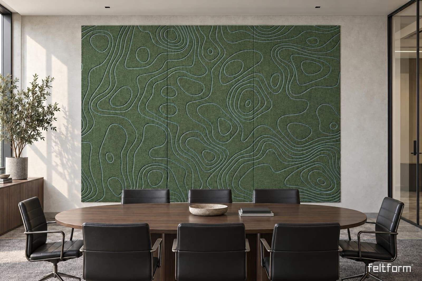 Contour de frente, render ambientado desde el configurador