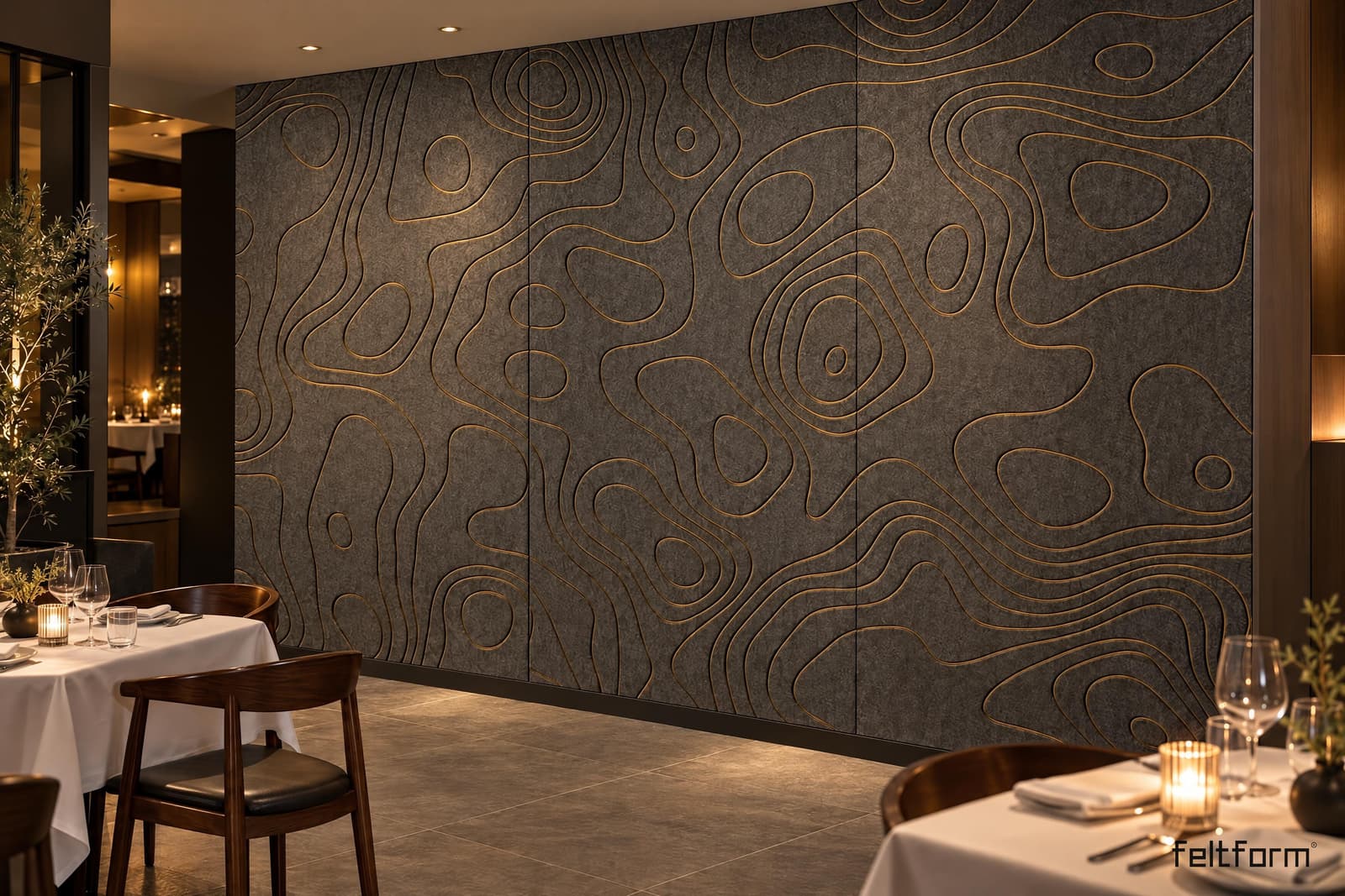 Contour de frente, render ambientado desde el configurador