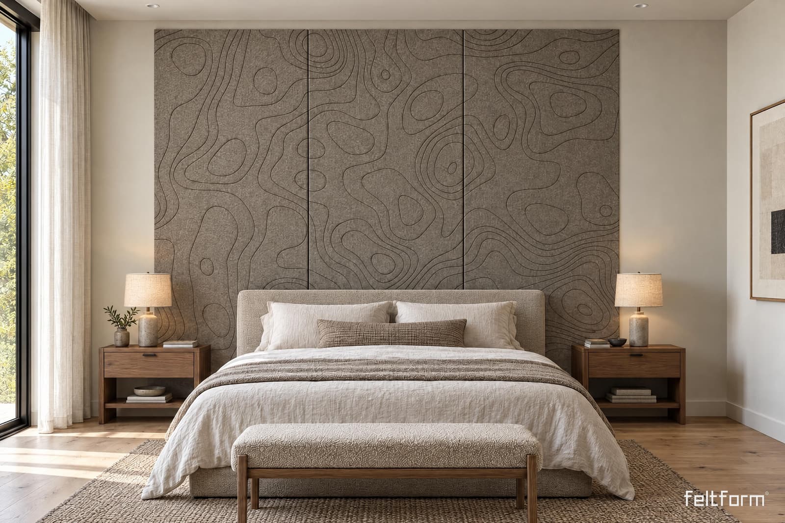 Contour de frente, render ambientado desde el configurador
