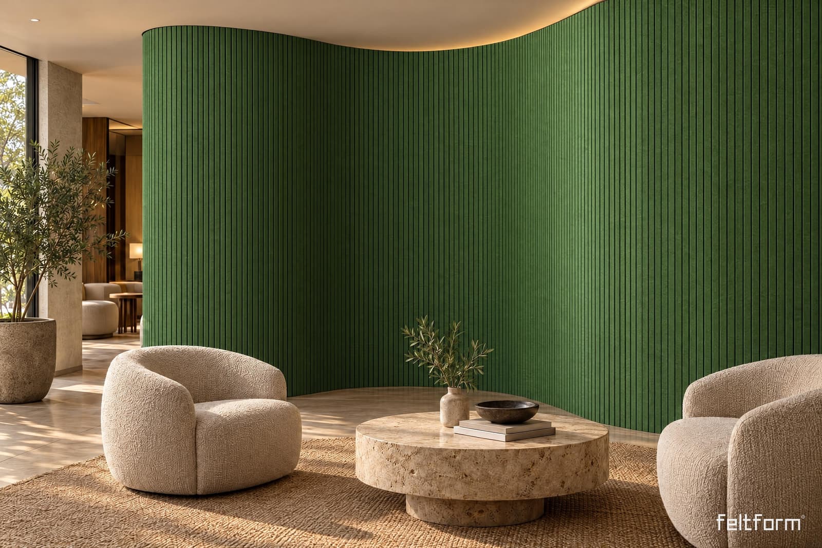 Flex de frente, render ambientado desde el configurador
