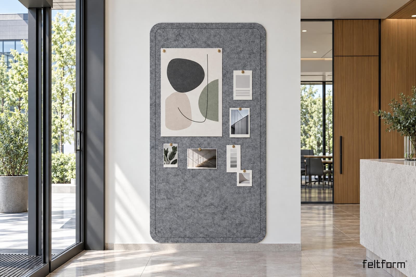 Folio de frente, render ambientado desde el configurador