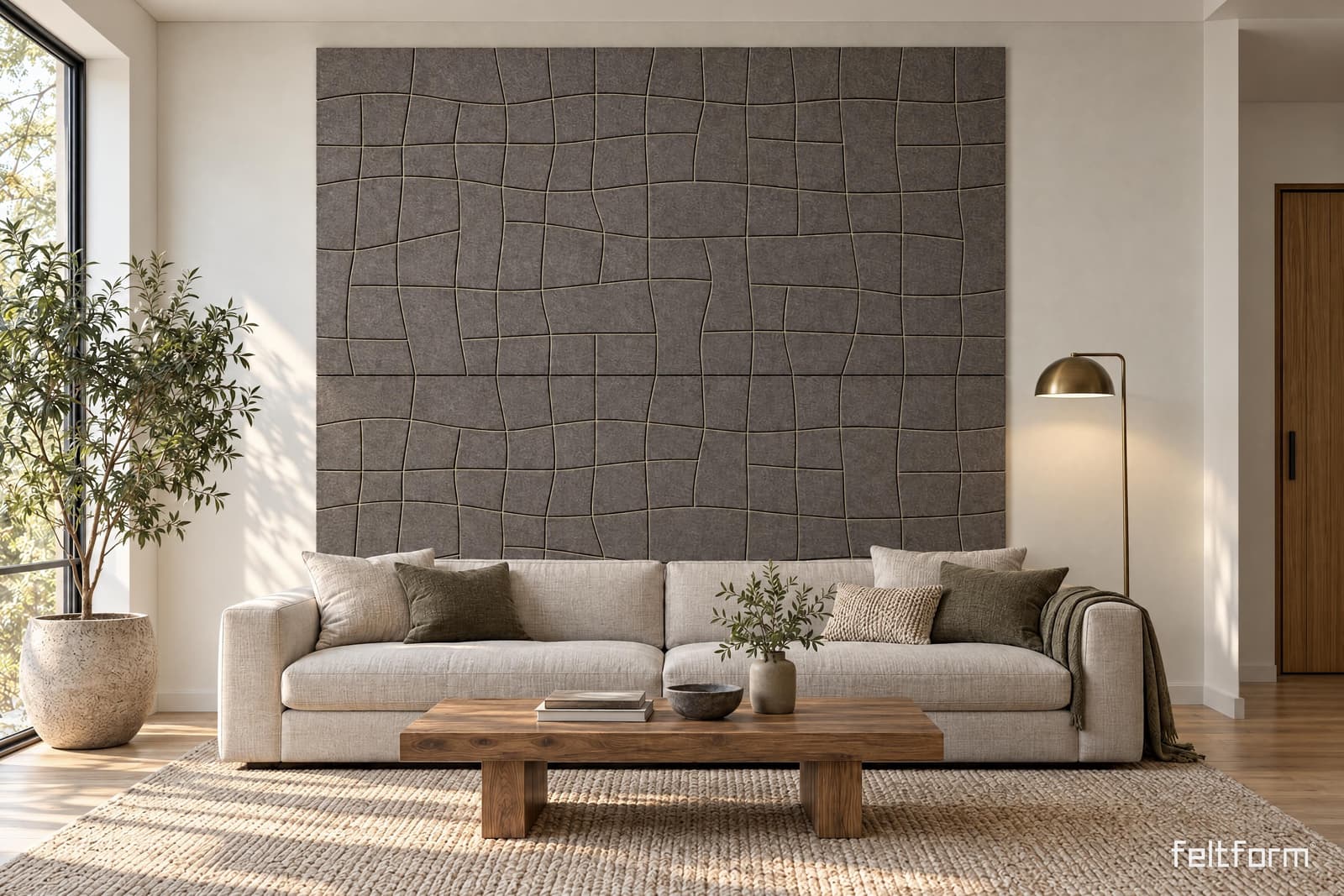 Lattice de frente, render ambientado desde el configurador