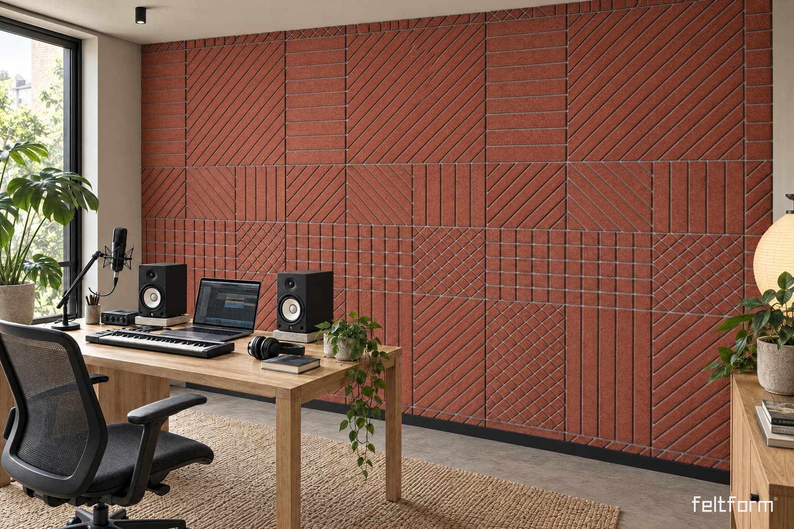 Loom de frente, render ambientado desde el configurador