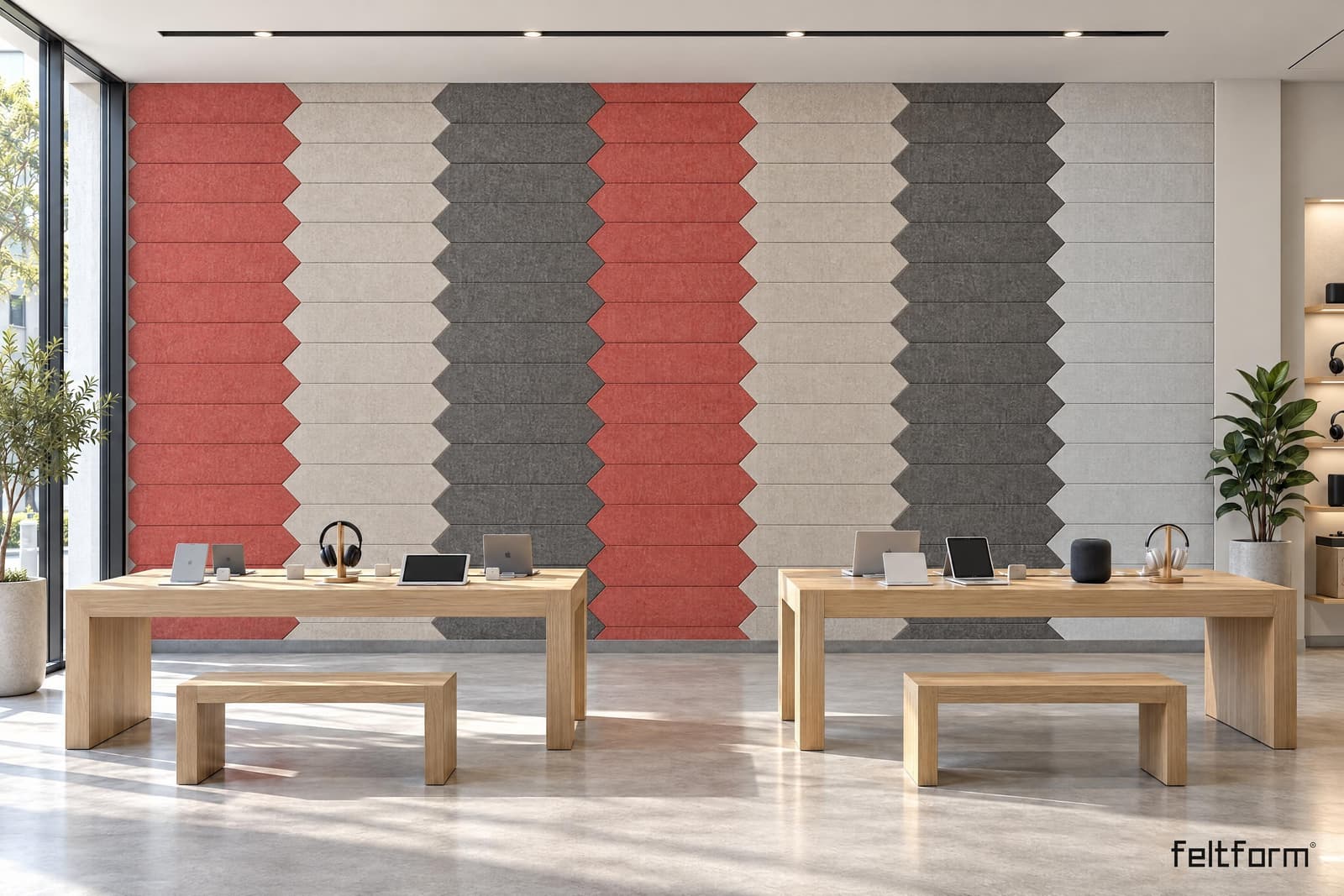Picket de frente, render ambientado desde el configurador