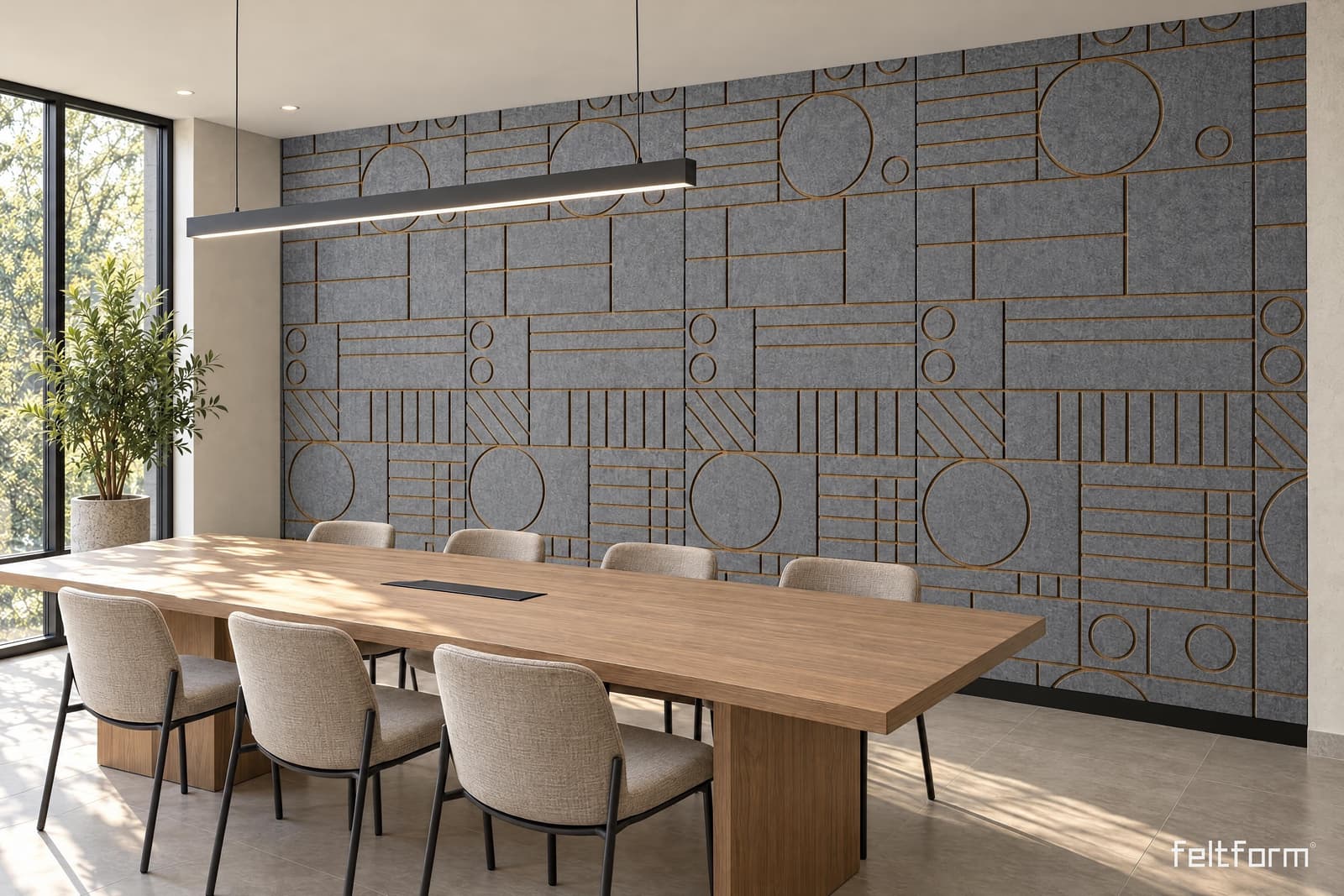 Rhythm de frente, render ambientado desde el configurador