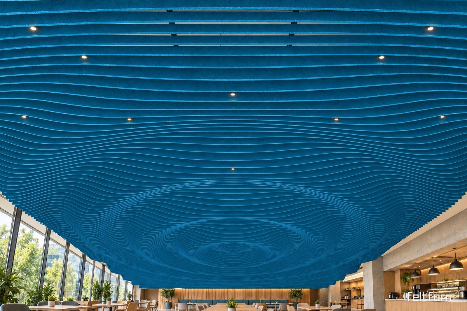 Ripple de frente, render ambientado desde el configurador