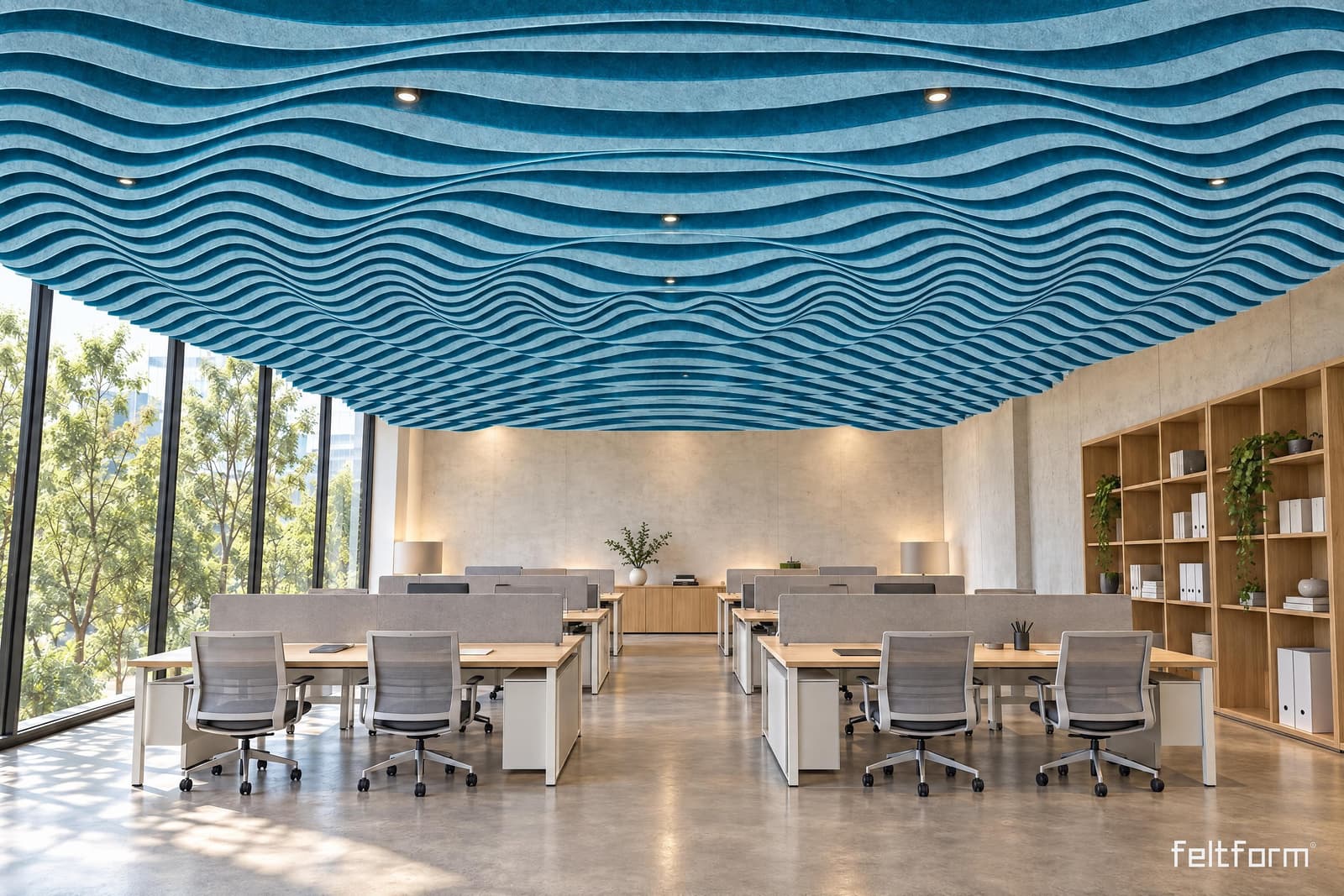 Ripple de frente, render ambientado desde el configurador
