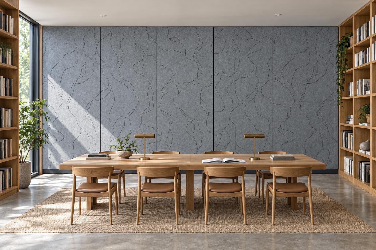 Slate, Educativo, Biblioteca, render IA