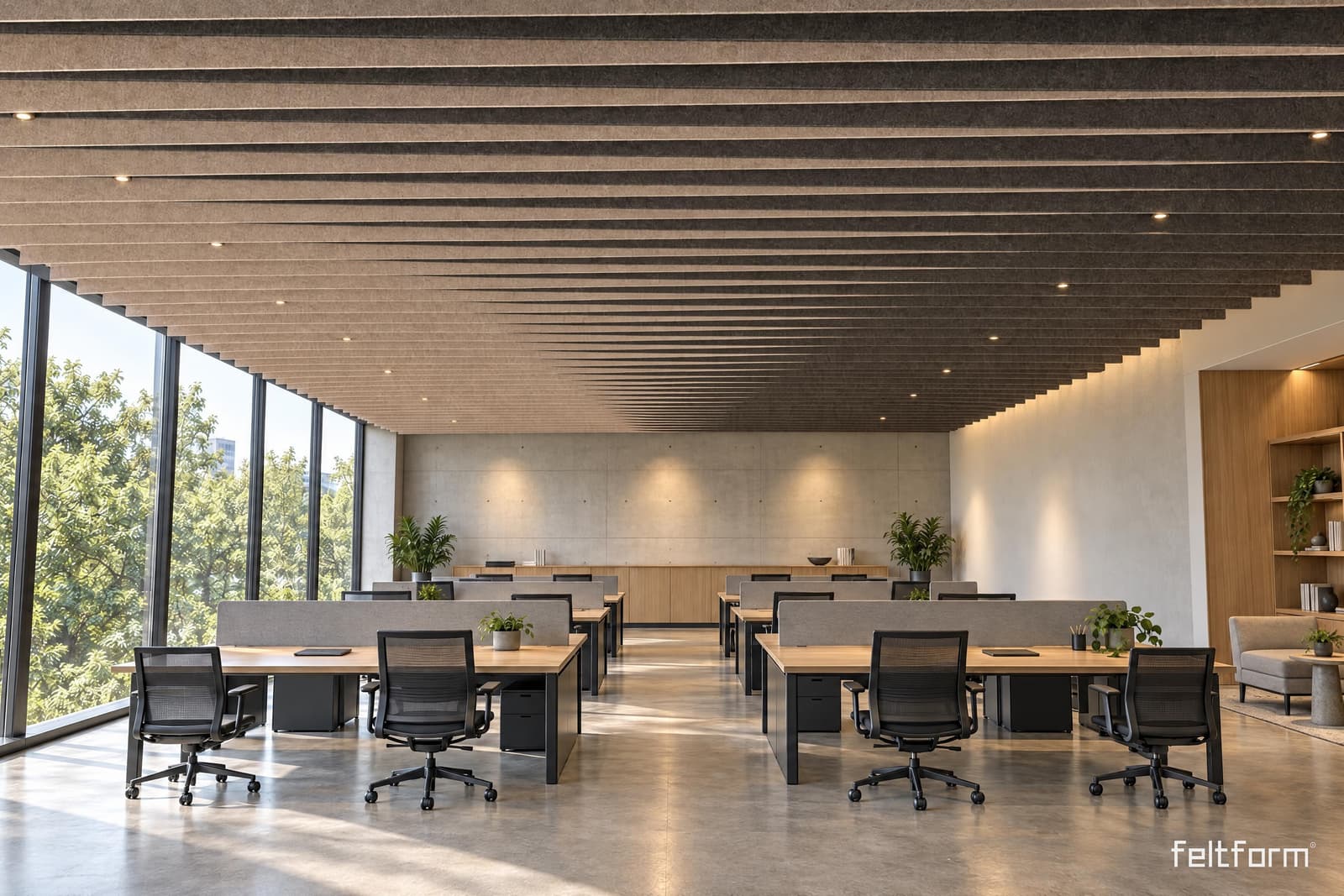 Slope de frente, render ambientado desde el configurador