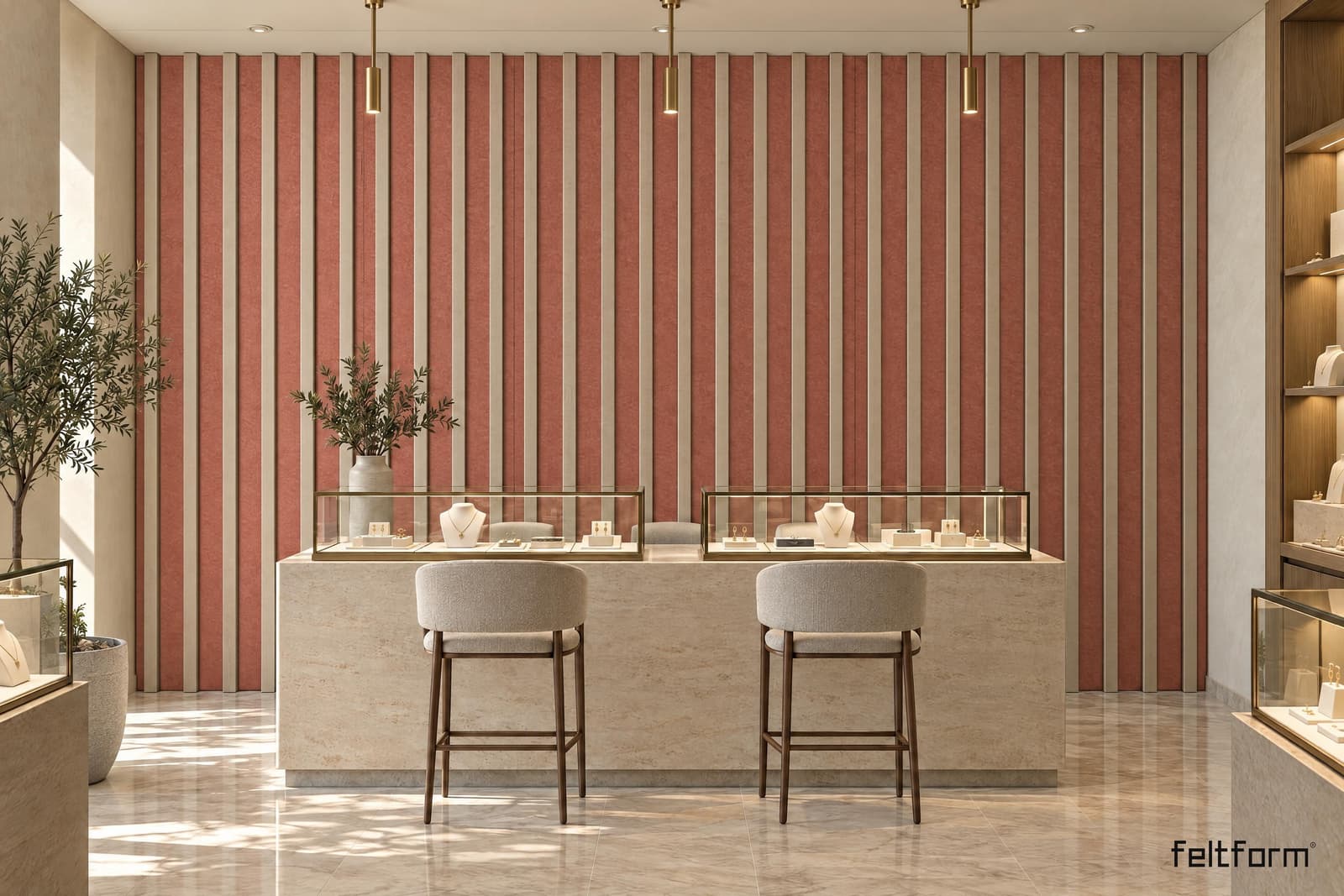 Tempo de frente, render ambientado desde el configurador