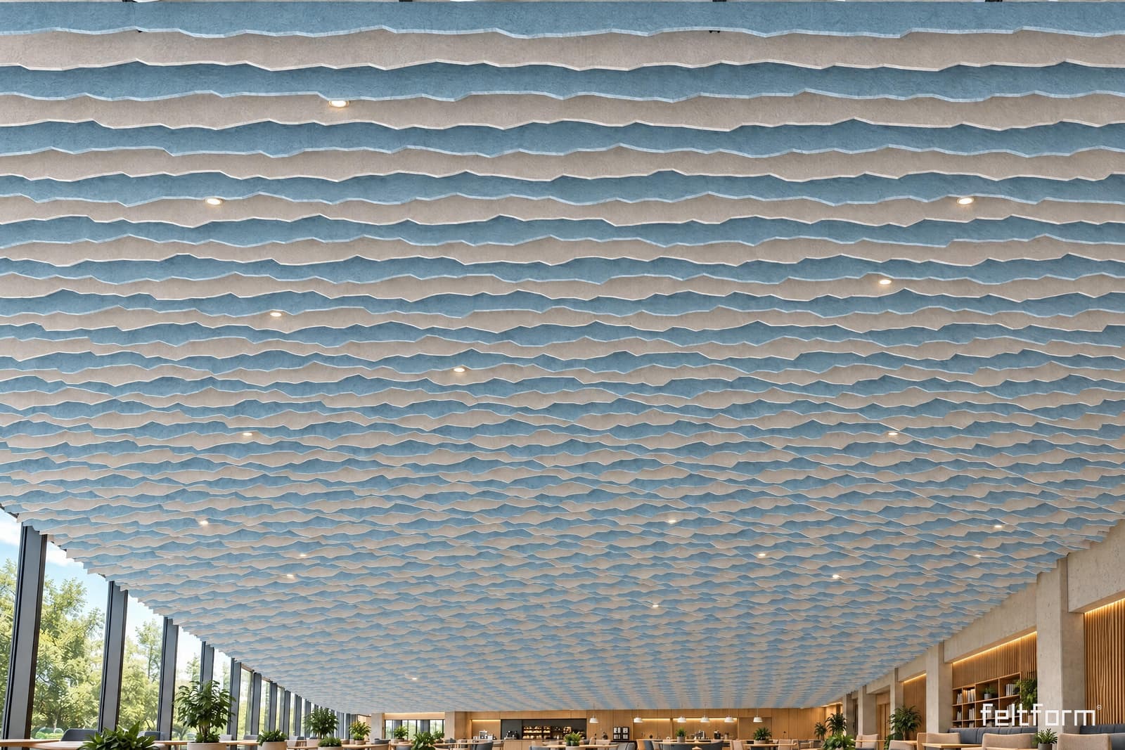 Terrain de frente, render ambientado desde el configurador