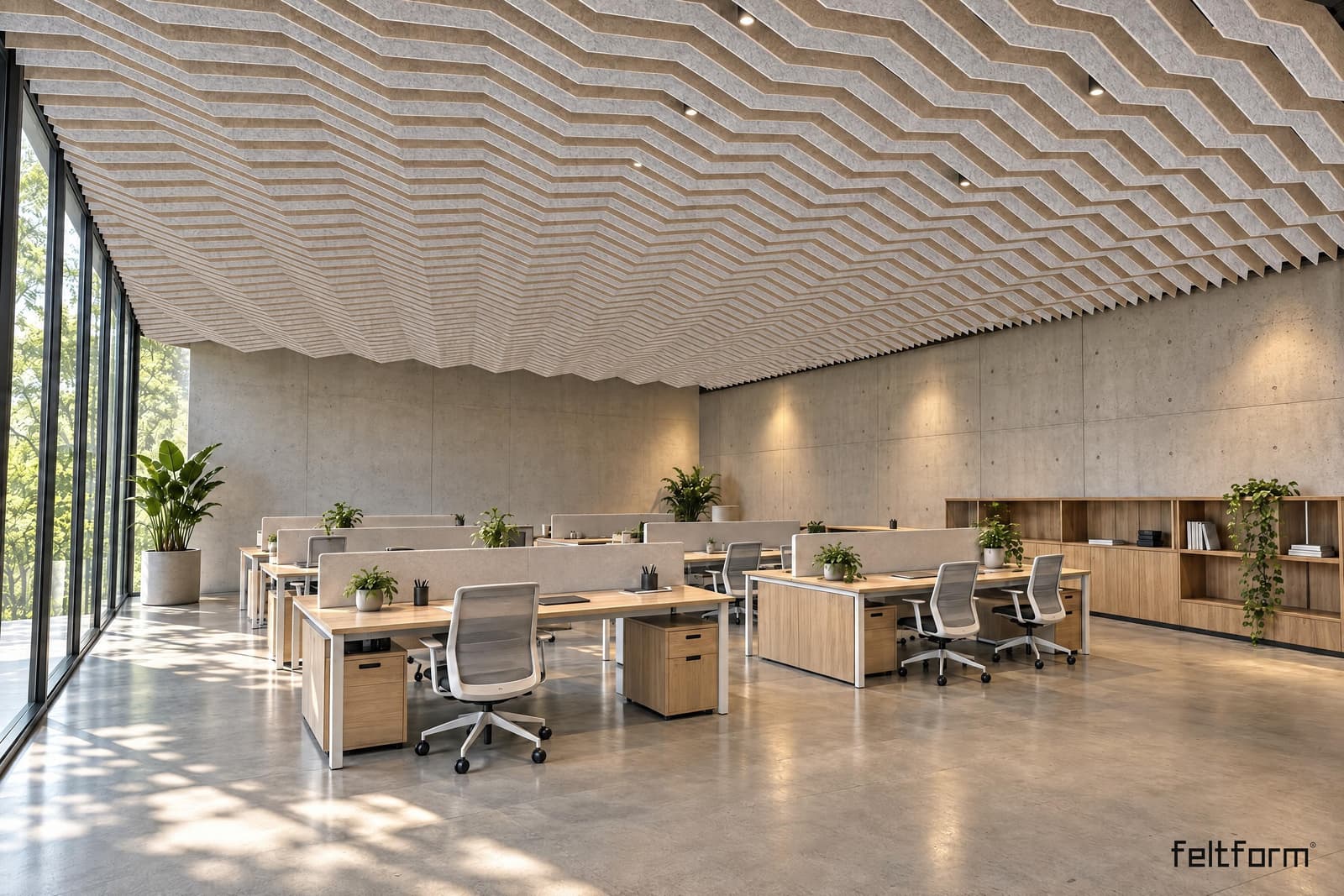 Triangle de frente, render ambientado desde el configurador