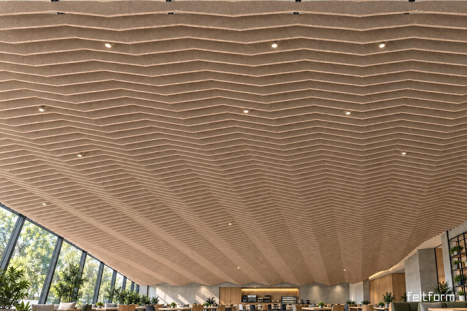 Triangle de frente, render ambientado desde el configurador