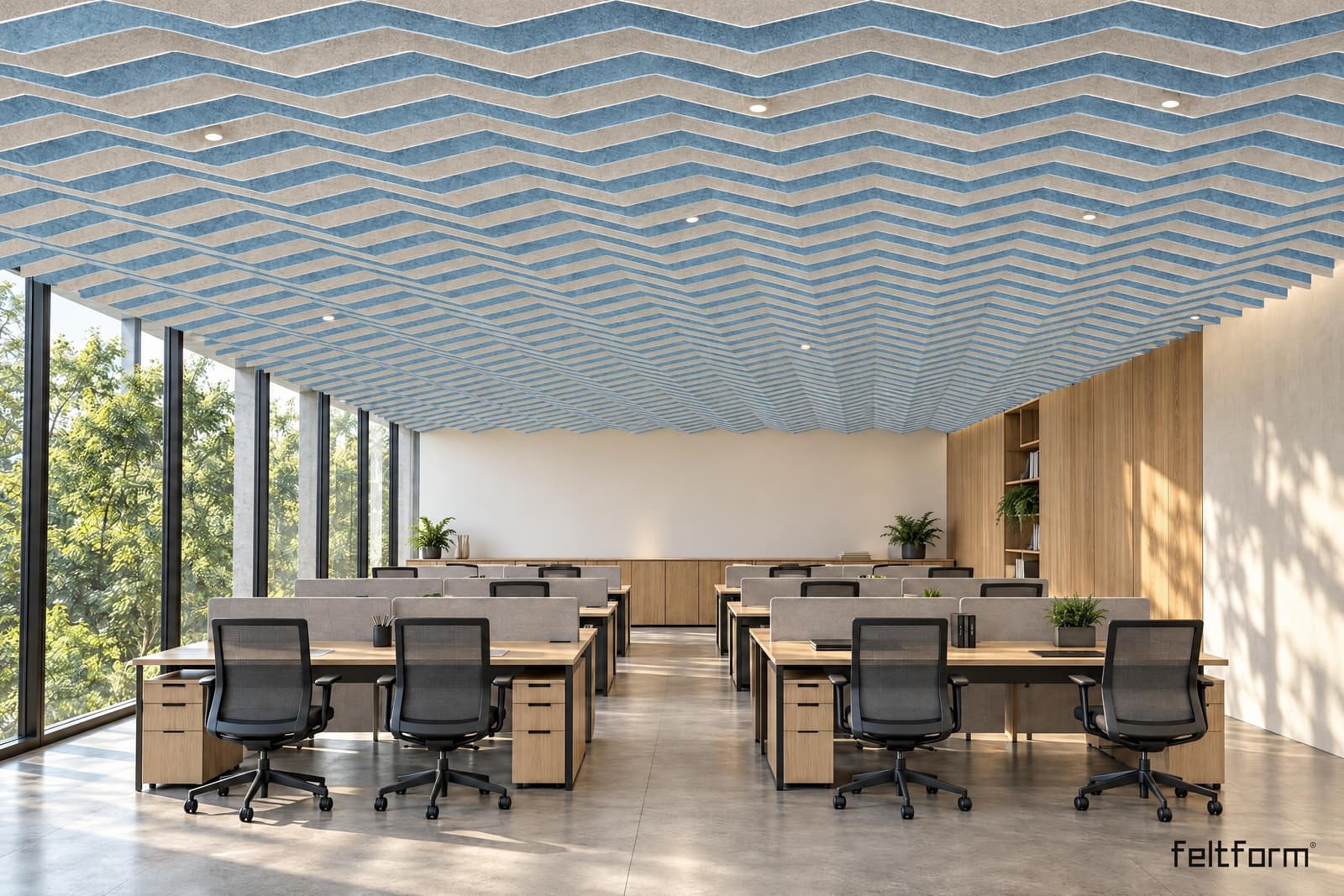 Triangle de frente, render ambientado desde el configurador