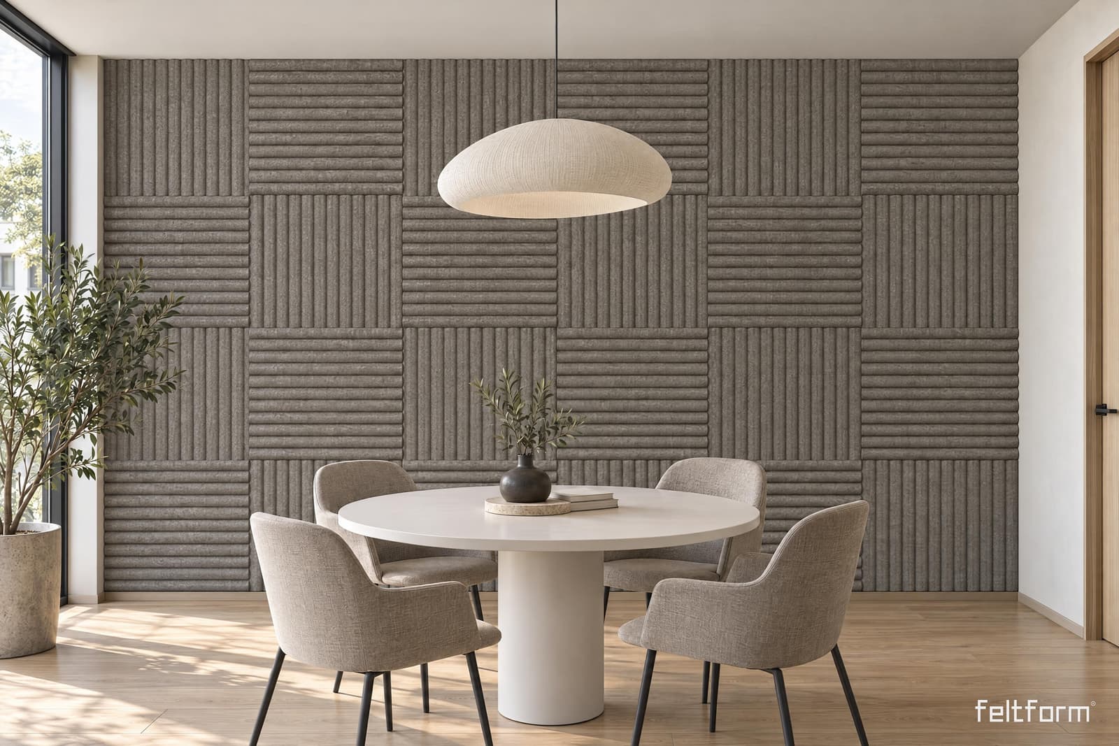 Volta Mosaico de frente, render ambientado desde el configurador