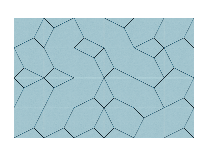 Constellations Wall — Azul Glaciar