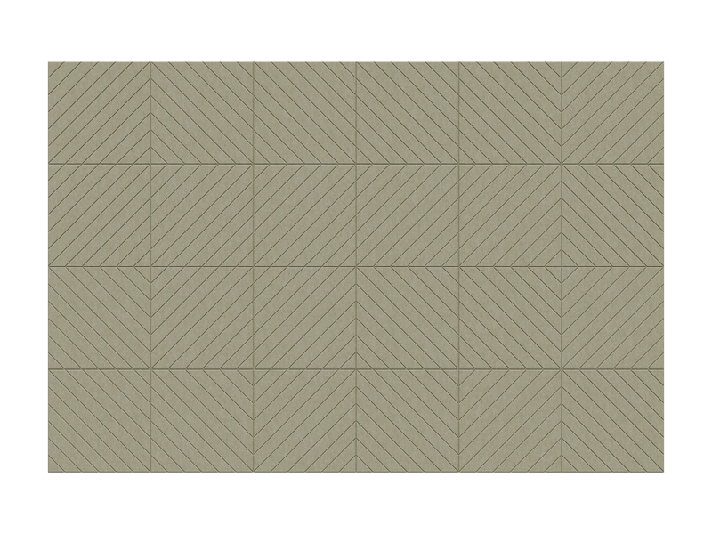 Diagonals Wall — Salvia