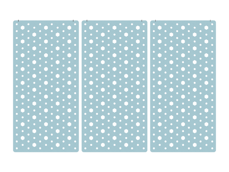 Hexagons — Azul Glaciar