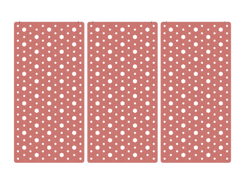 Hexagons — Terracota