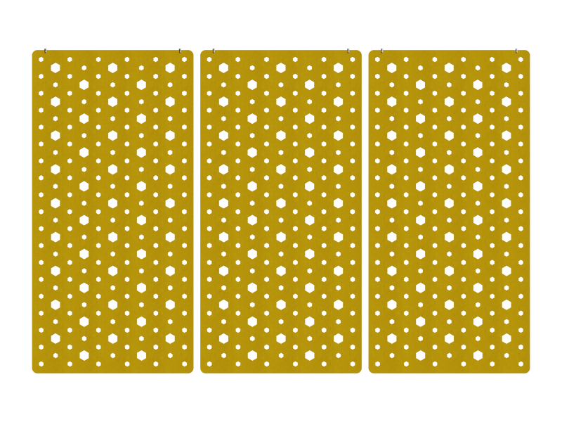 Hexagons — Ocre