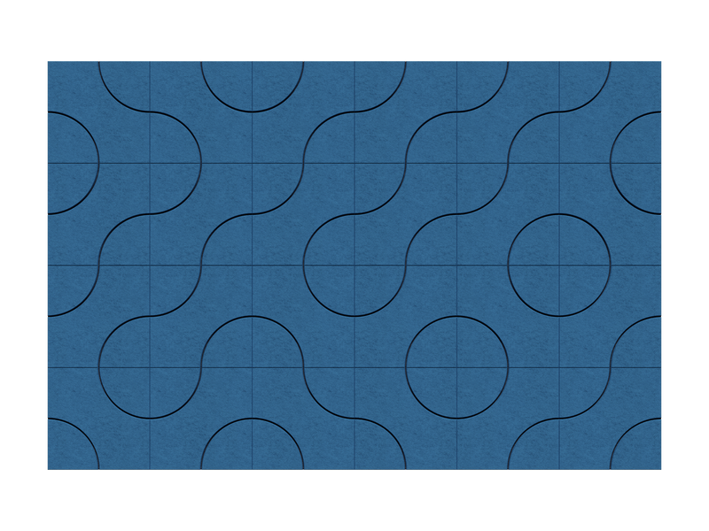 Arc Wall — Azul Atlántico
