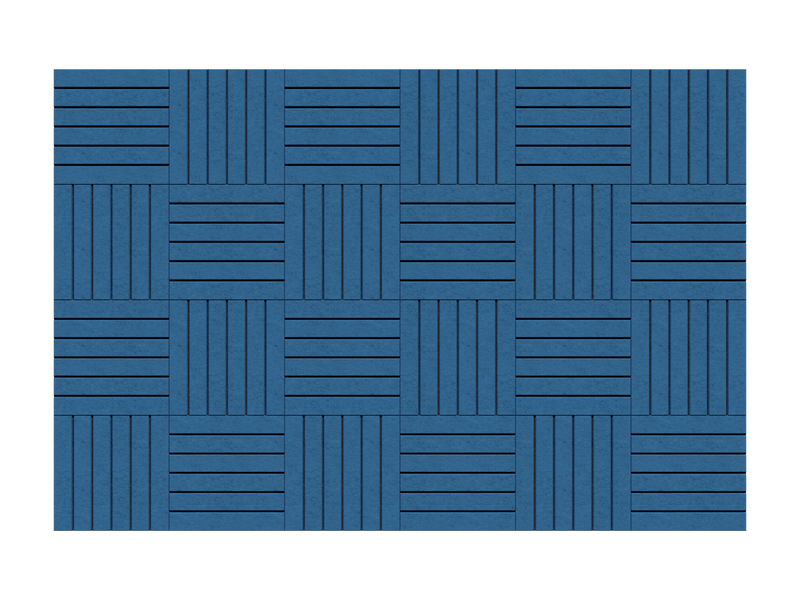 Tileline Wall — Azul Atlántico