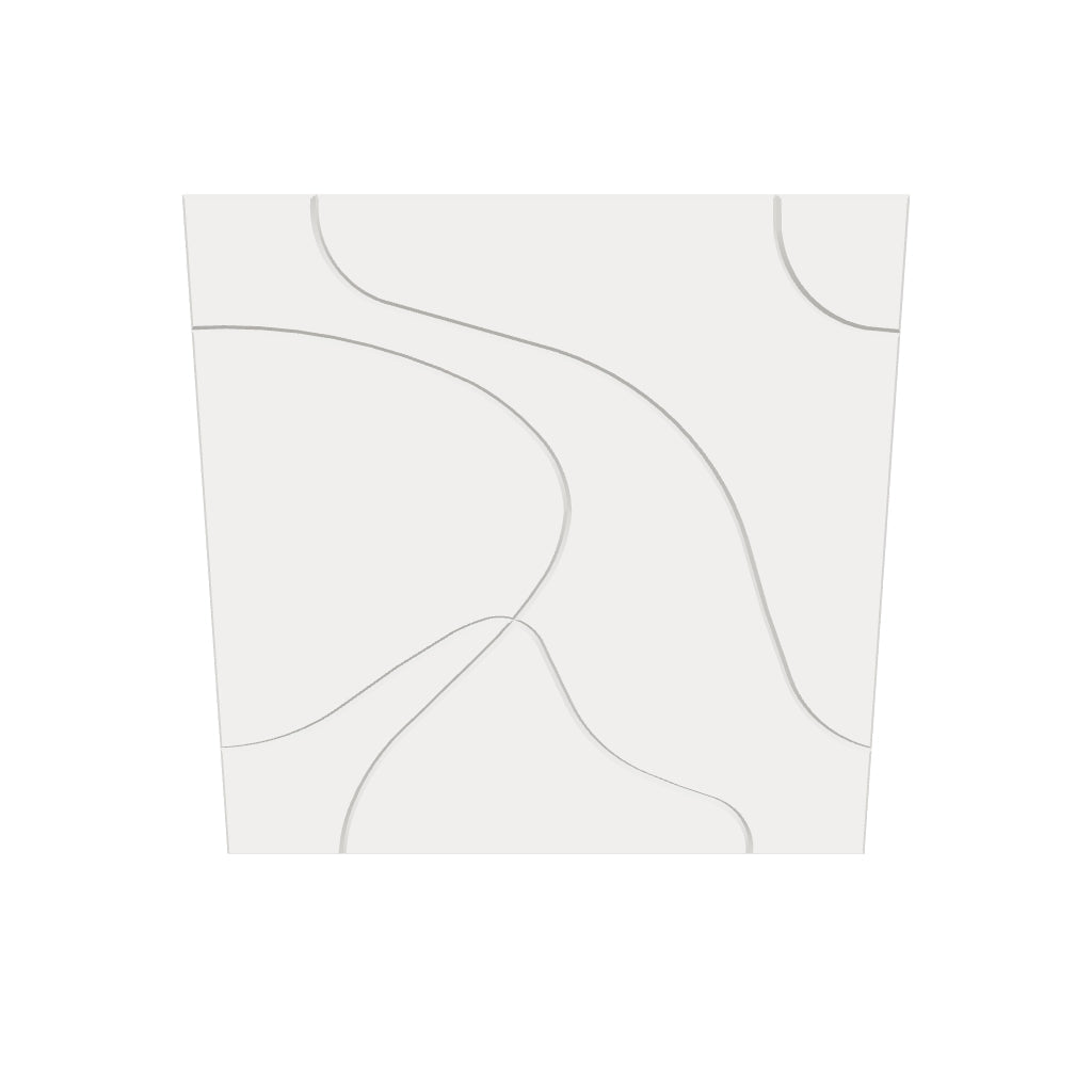 Isolines Wall tile 60x60 · 12 mm — modelo 3D Feltform
